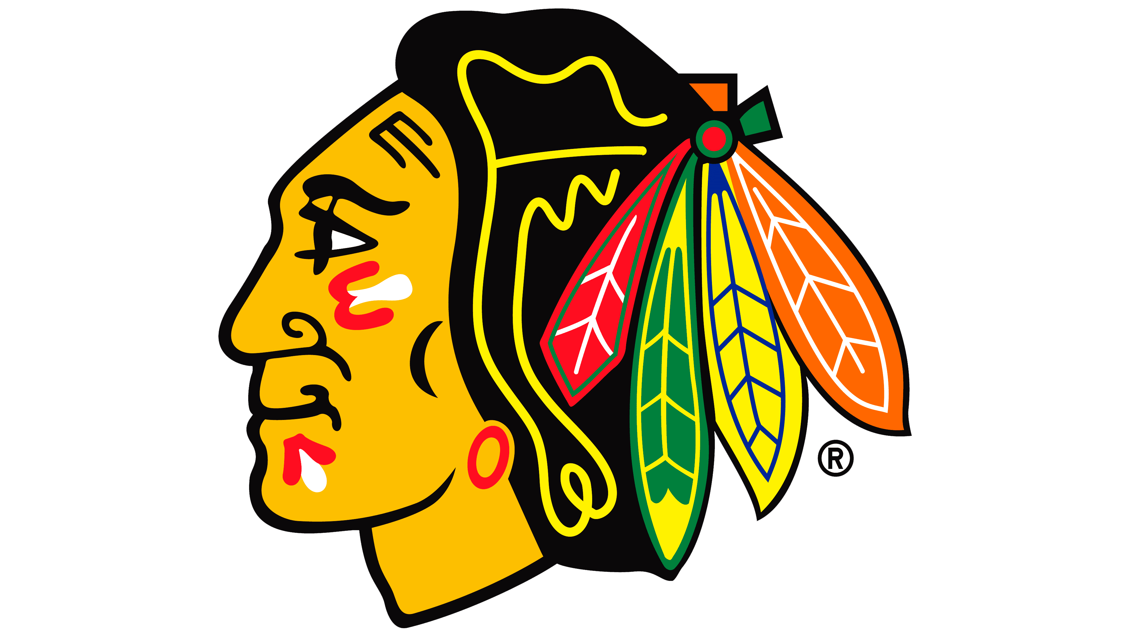 The Chicago Blackhawks logo